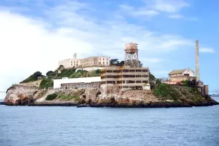 Alcatraz vista de barco